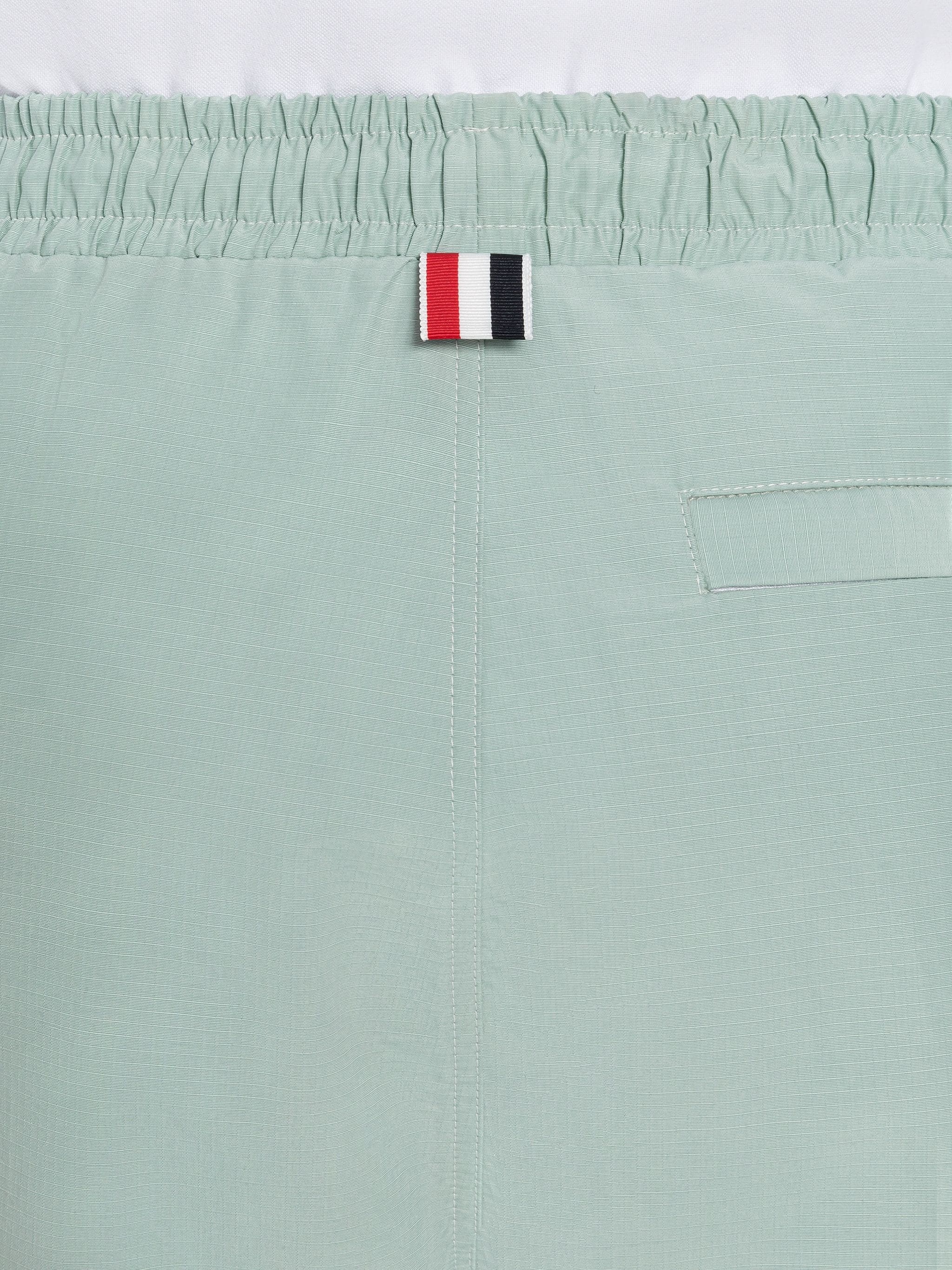 Ripstop Topstitch Track Shorts - 6
