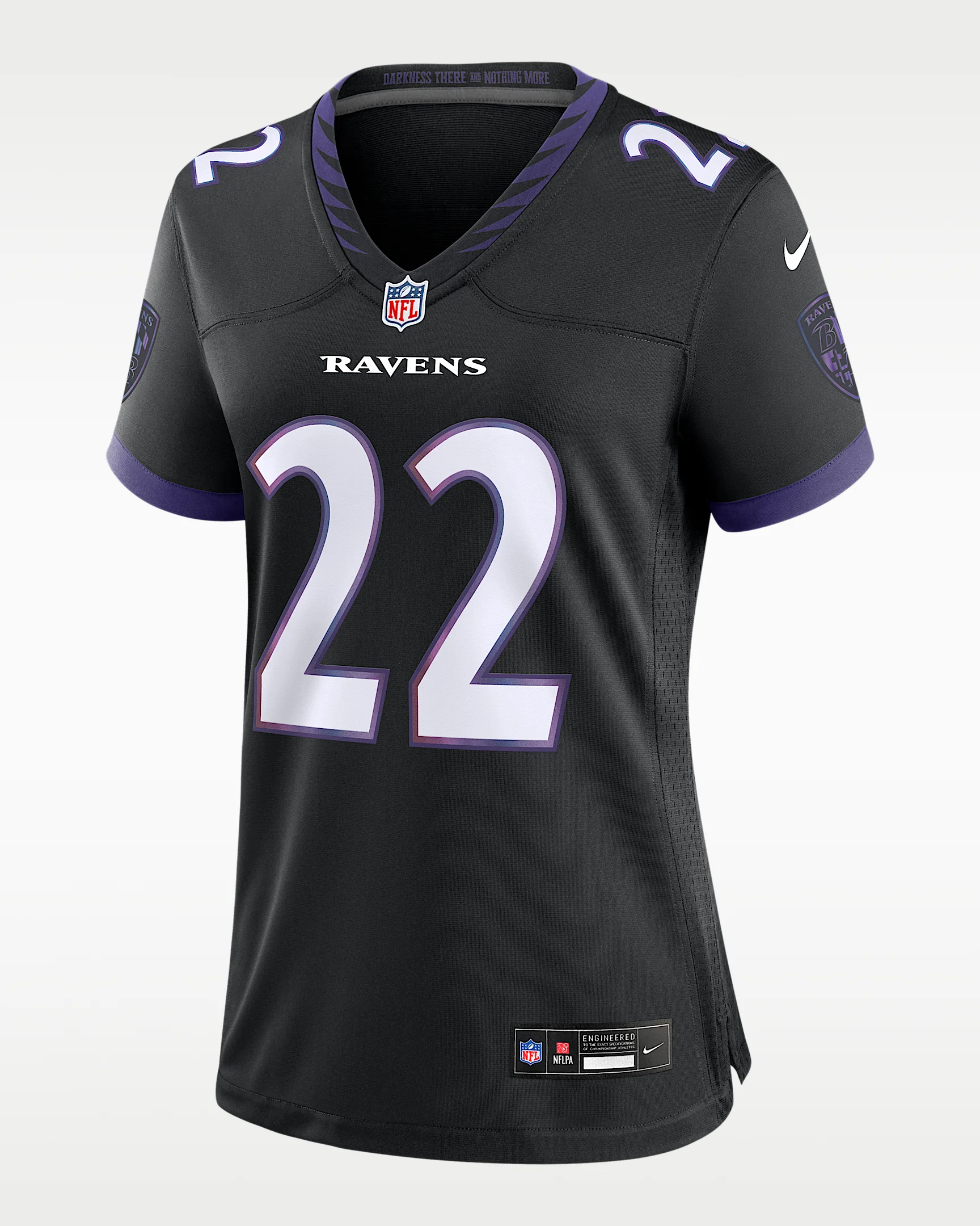Derrick Henry Baltimore Ravens Women's Nike NFL Game Jersey - 1