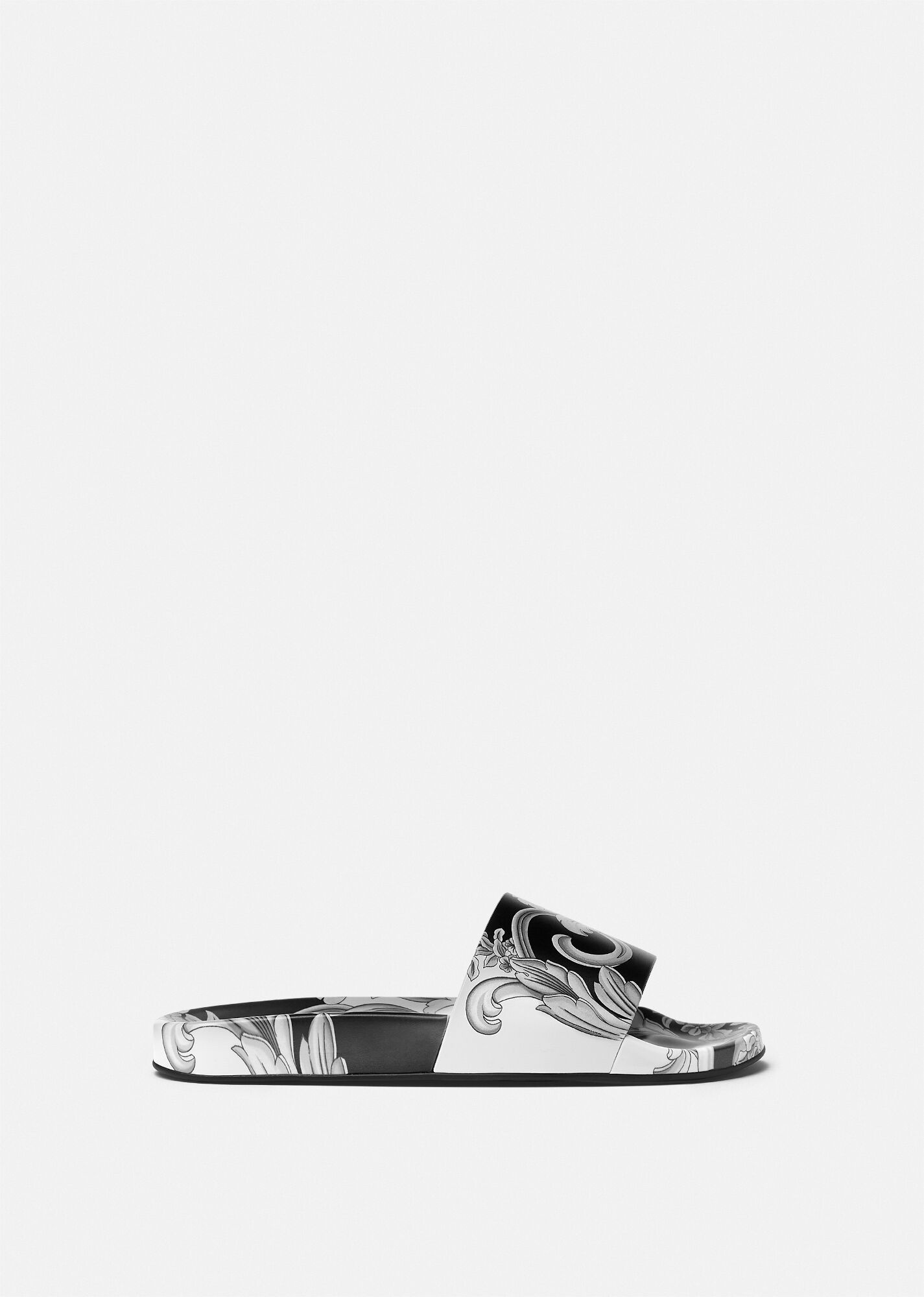 Silver Baroque Sliders - 1