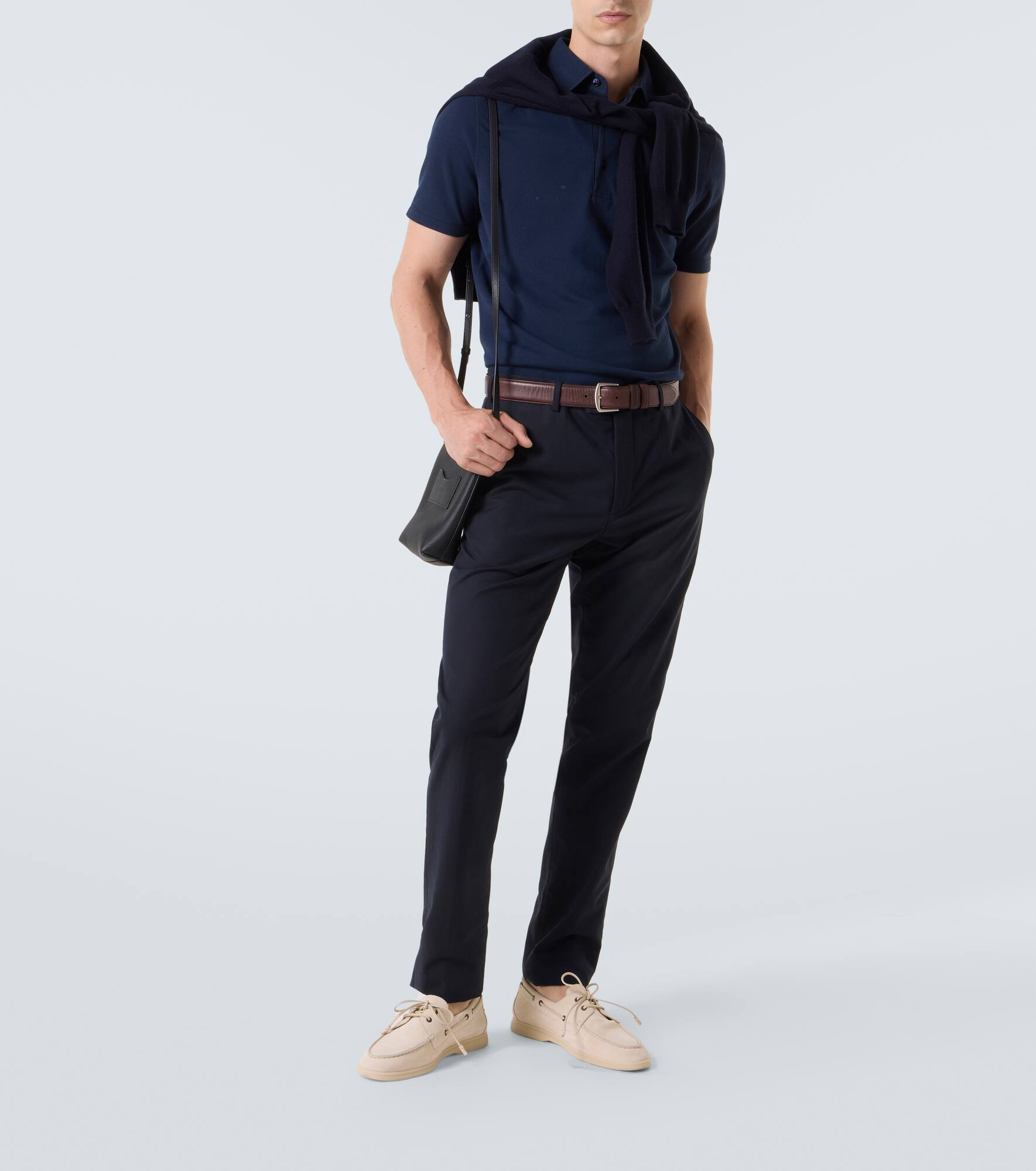 Cotton jersey polo shirt - 2