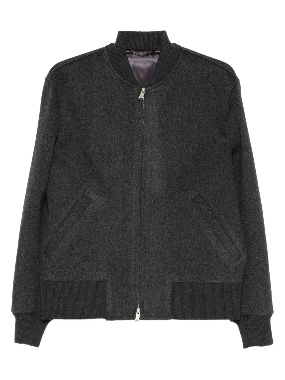 wool bomber jacket - 1