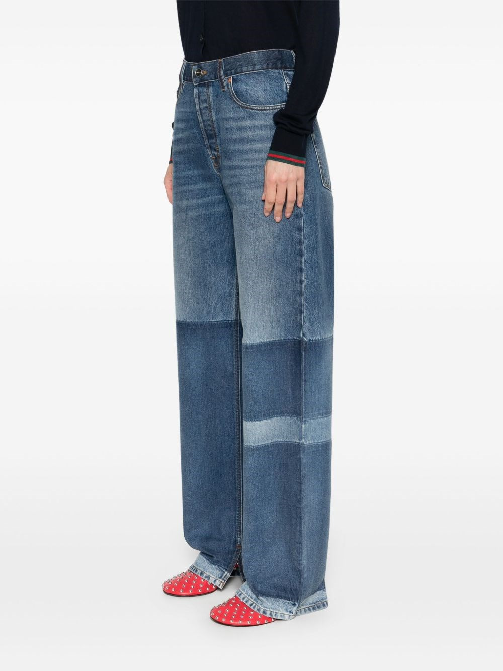 Boyfriend denim cotton jeans - 4