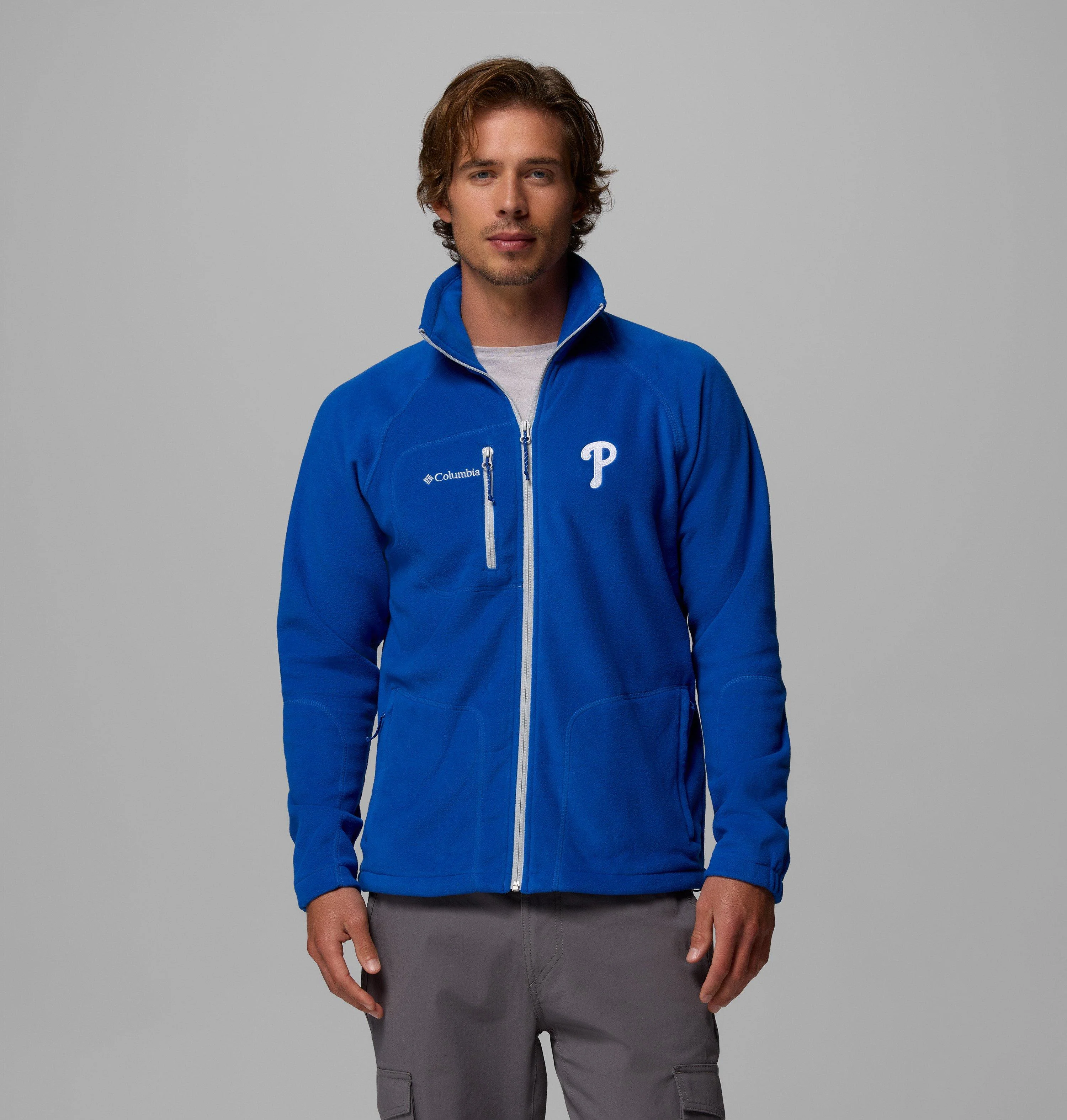 MLB Fast Trek II Full Zip Fleece - Philadelphia Phillies - 1