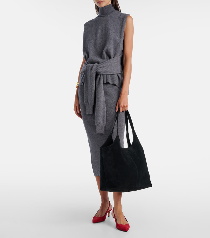 AESTHER EKME Cabas suede tote bag outlook