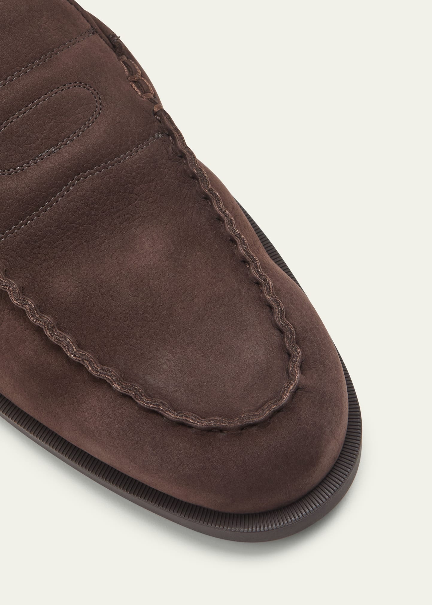 Men's Pace Nubuck Penny Loafers - 5