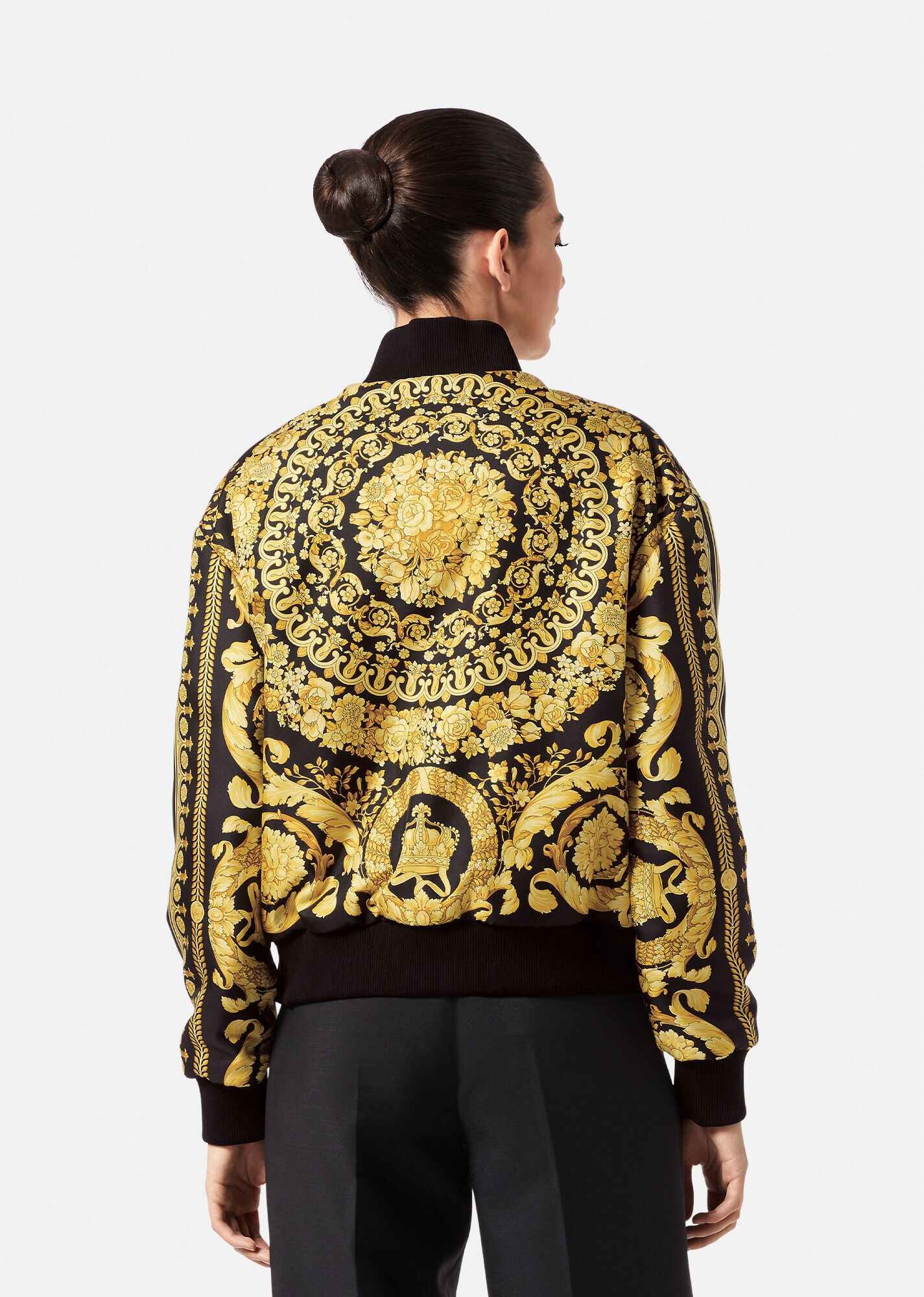 Barocco Reversible Bomber Jacket - 4