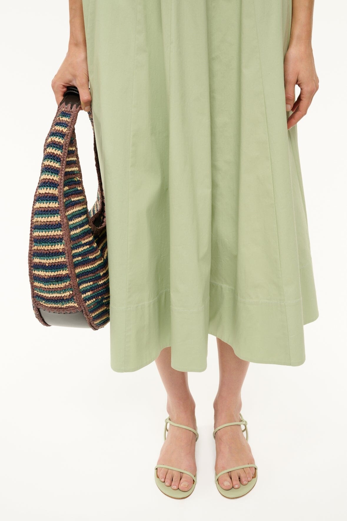 STAUD LAUREL SANDAL PALE JADE - 6