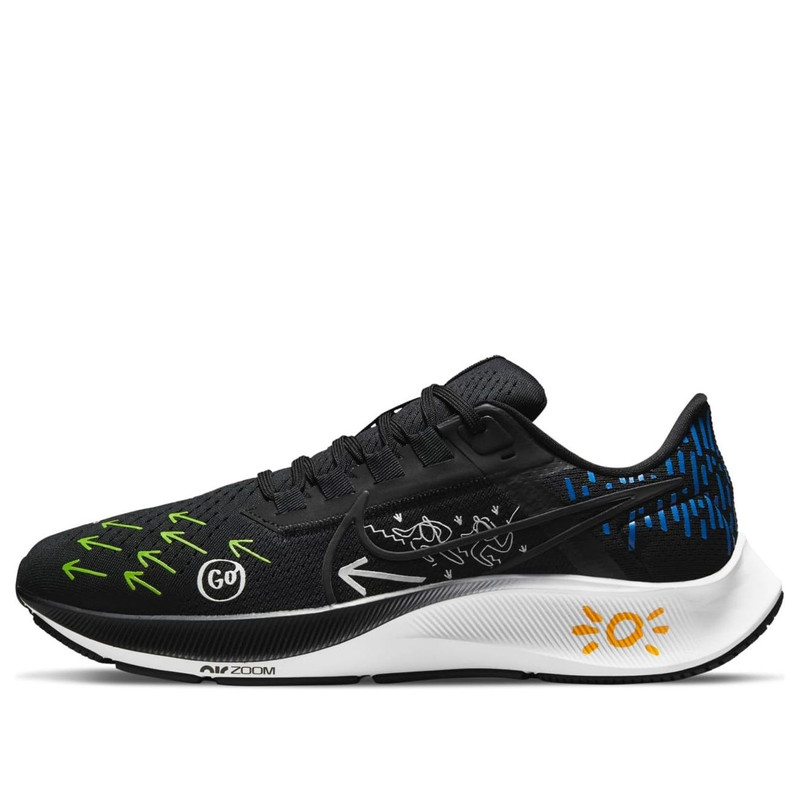 Nike x Joy Yamusangie Air Zoom Pegasus 38 'Running Thoughts - Black' DM3274-001 - 1