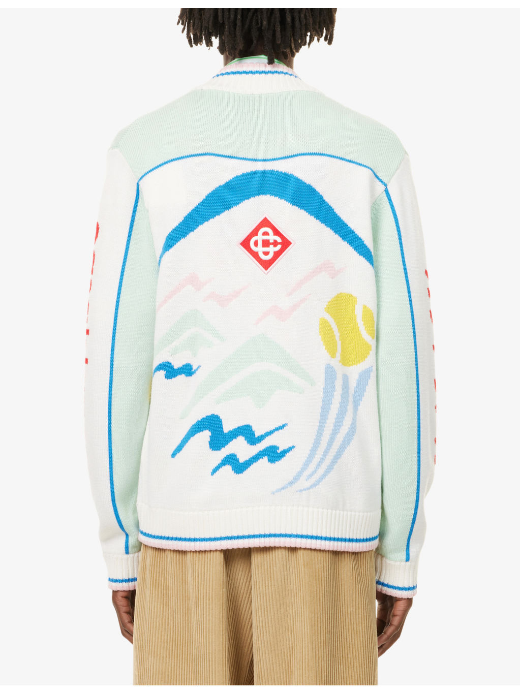 Montagne Embroidered Wool-Knit Cardigan - 4