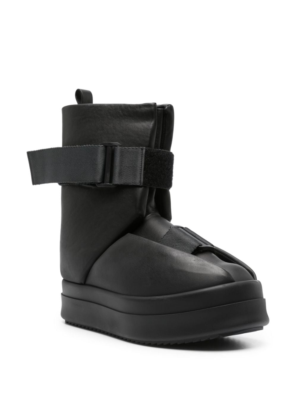 buckled leather ankle boots - 2