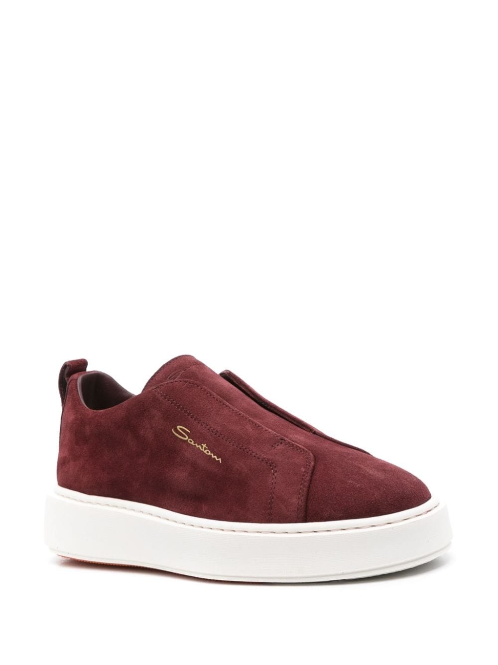 suede slip-on sneaker - 2