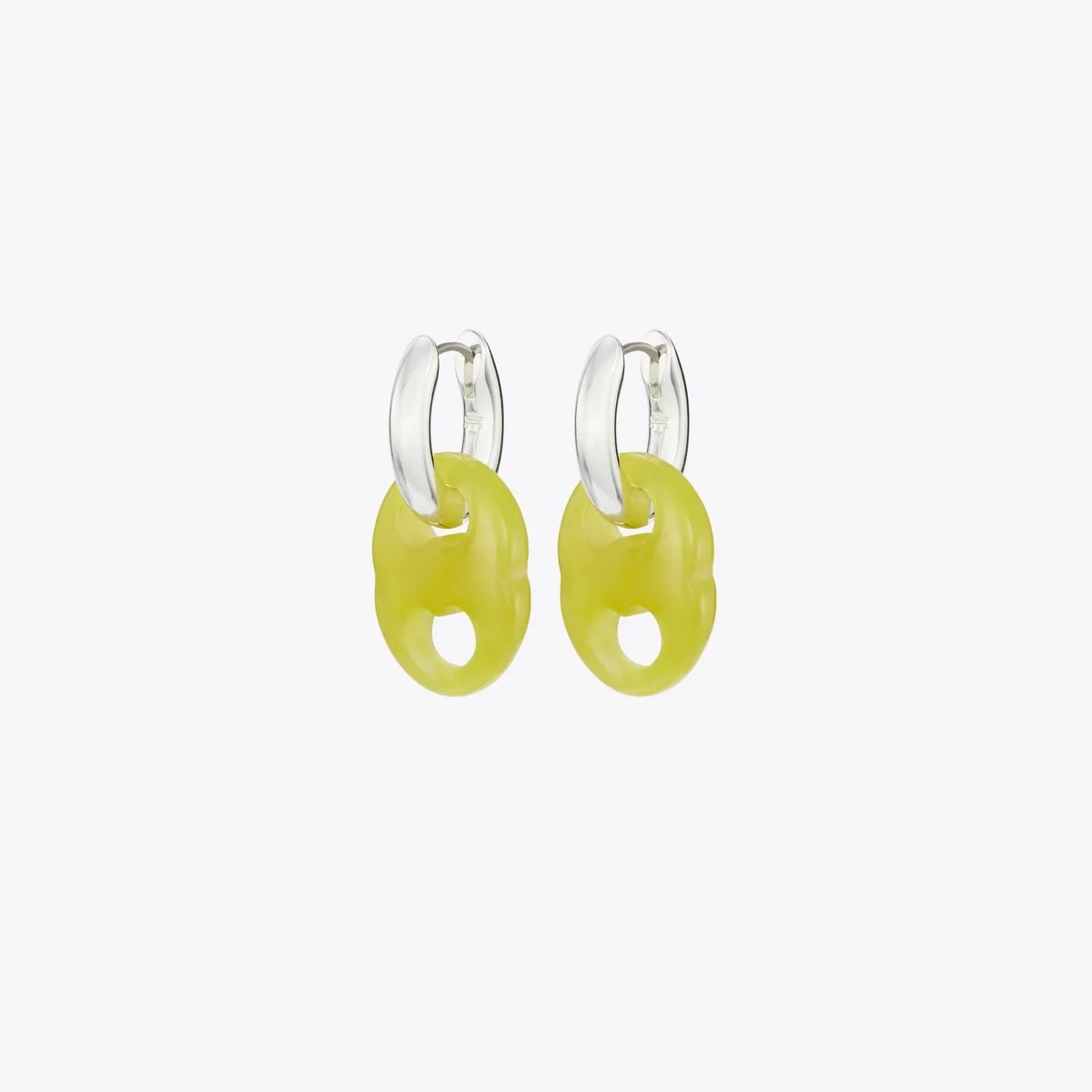 Gemini Link Small Hoop Earrings - 1