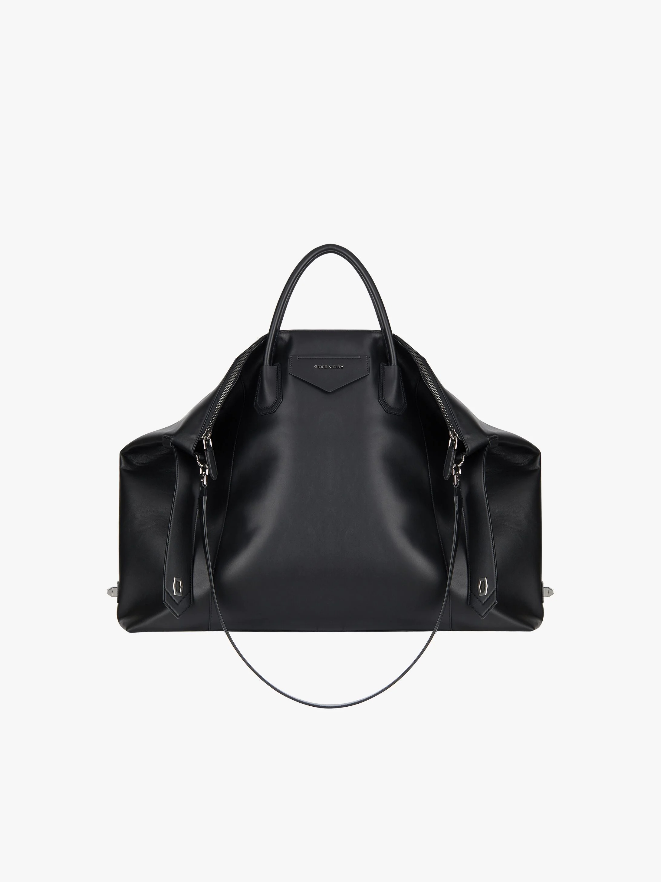 XL ANTIGONA SOFT BAG IN SMOOTH LEATHER - 1
