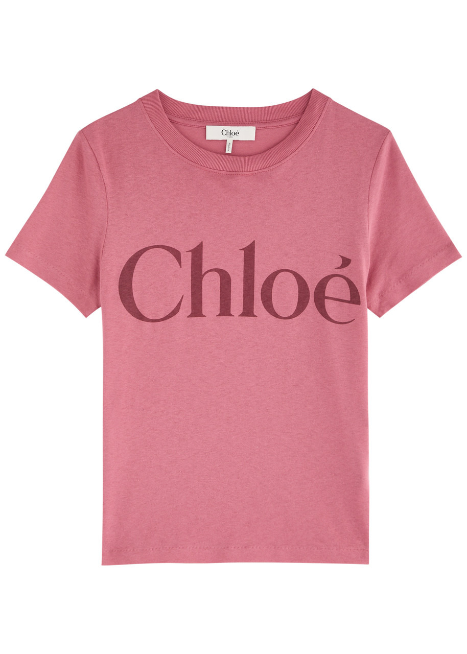 Chloe Logo-printed Cotton T-shirt - 1
