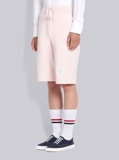 Thom Browne Pink Classic Loopback Garment Dyed Sweat Shorts outlook