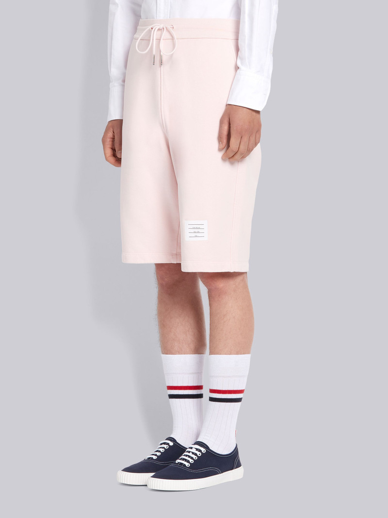 Thom Browne Pink Classic Loopback Garment Dyed Sweat Shorts outlook