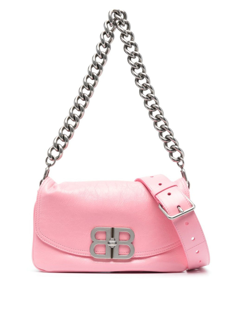 small BB Soft Flap leather shoulder bag - 1