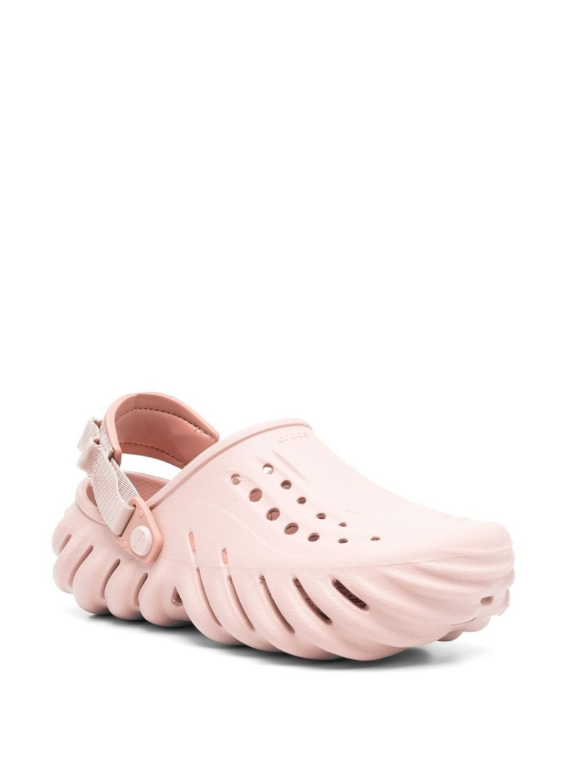 crocs cut out-detail chunky sandals outlook
