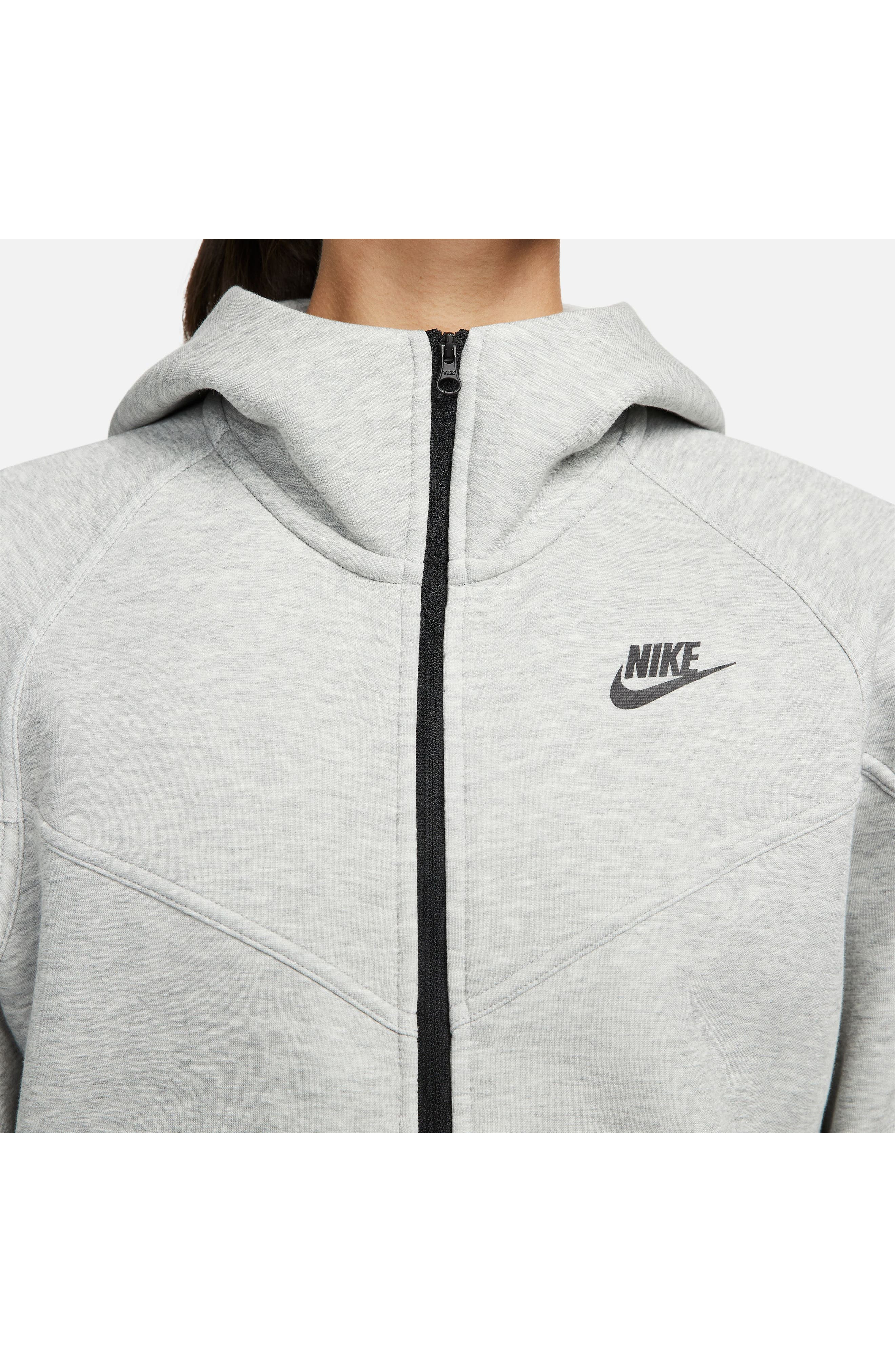Nike Sportswear Tech Fleece Windrunner Zip Hoodie in 063 D Gr H/black at Nordstrom - 8