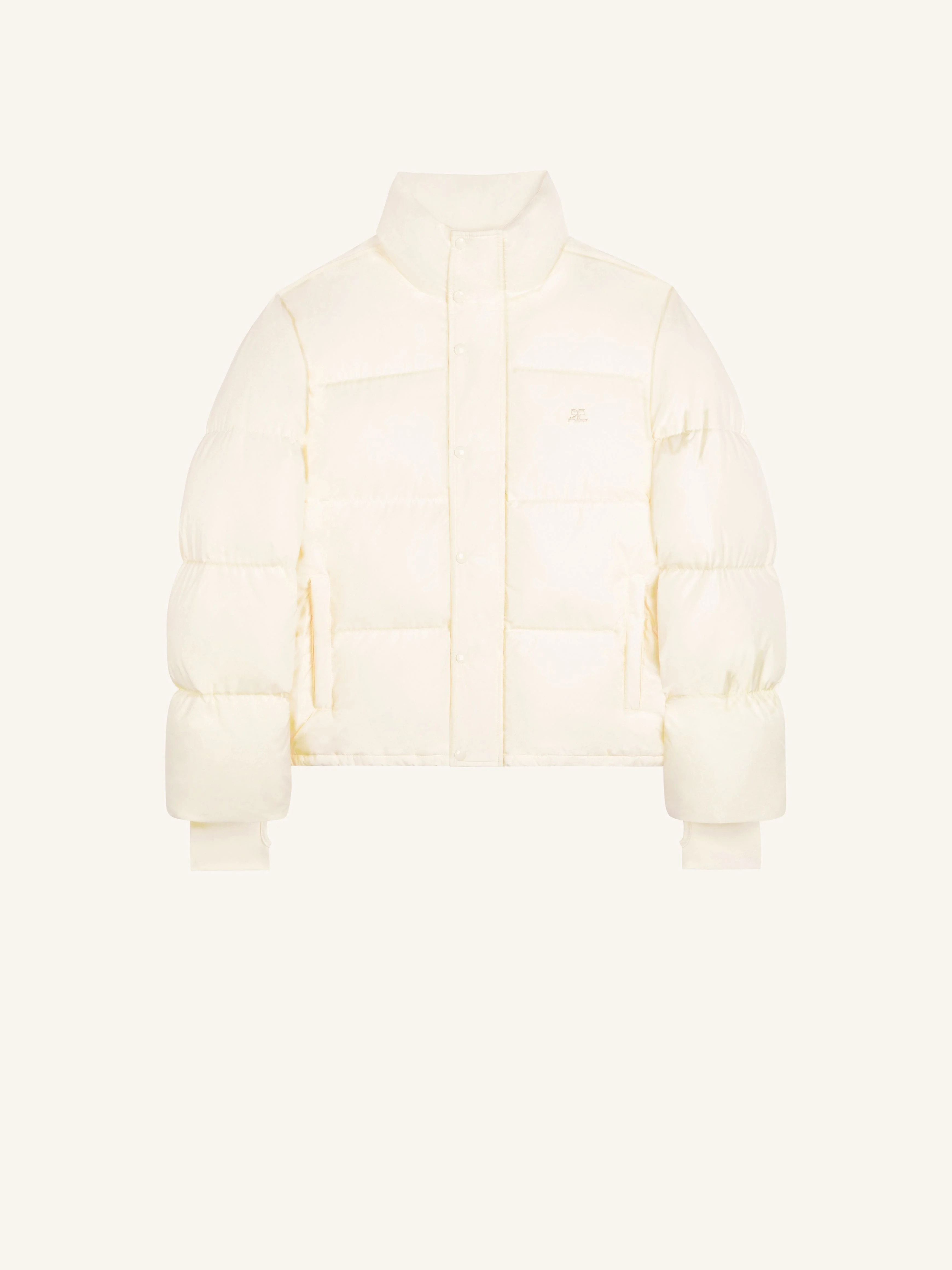 NYLON PUFFER JACKET - 1