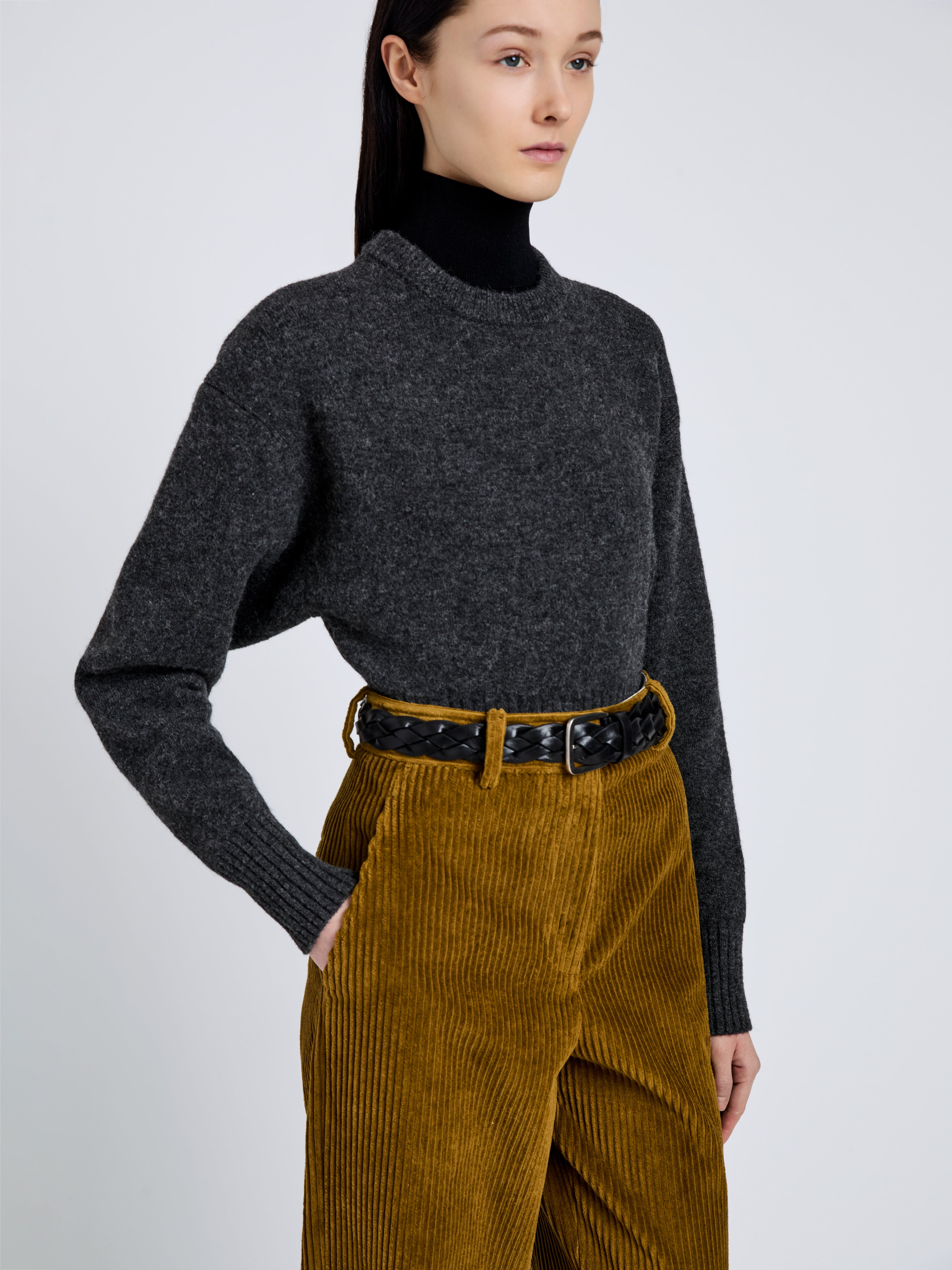 Randi Top in Boiled Wool - 6