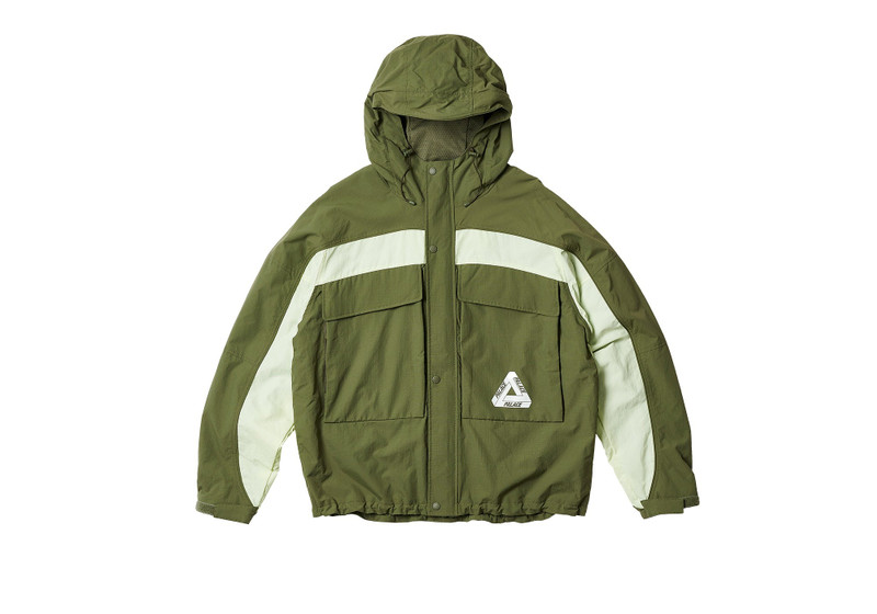 GONE FISHING JACKET OLIVE - 1