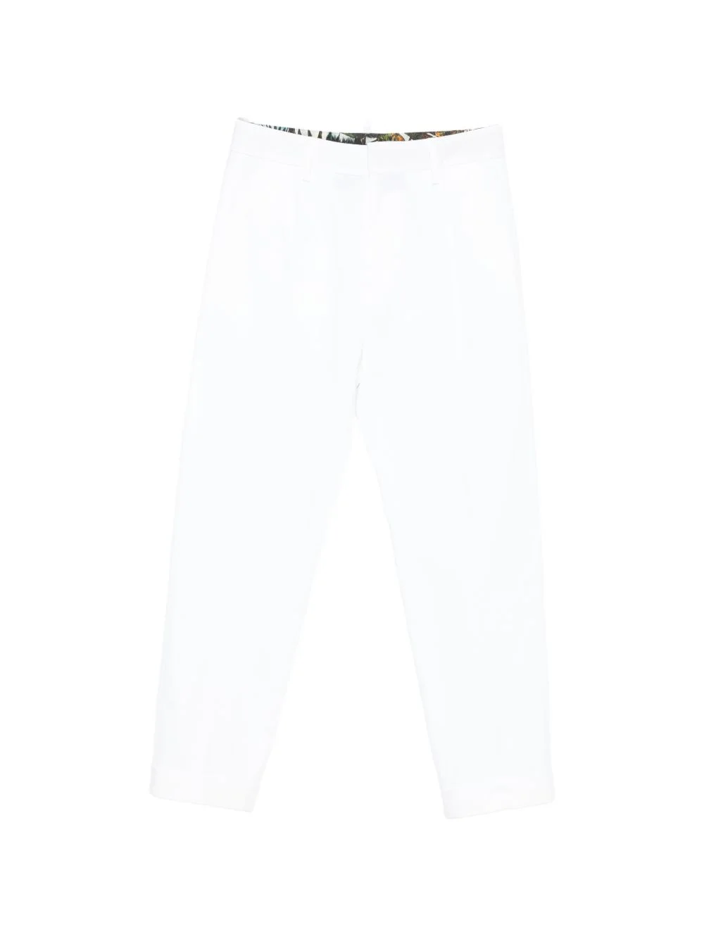 pleated-front trousers - 1