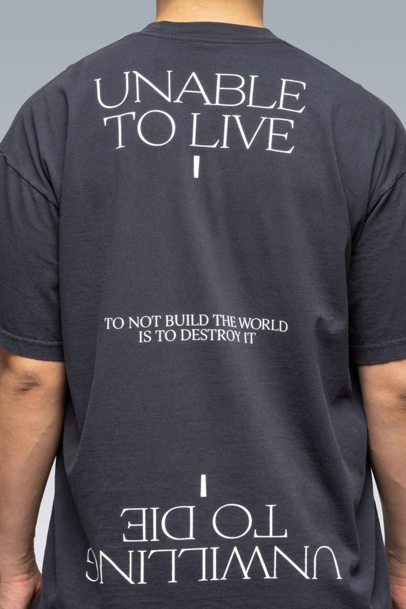 FIS2-RS Cotton Short Sleeve T-shirt Black 3