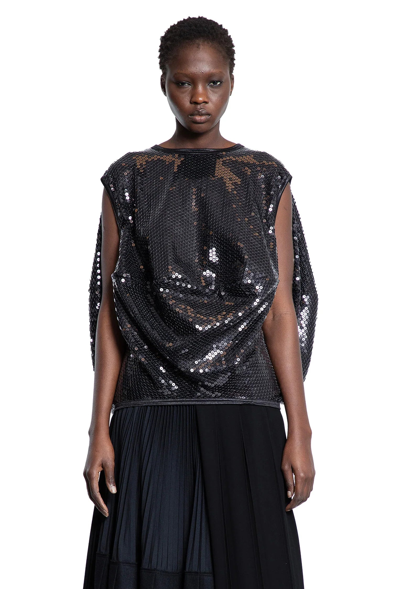 Sequin-Draped-Top - 1