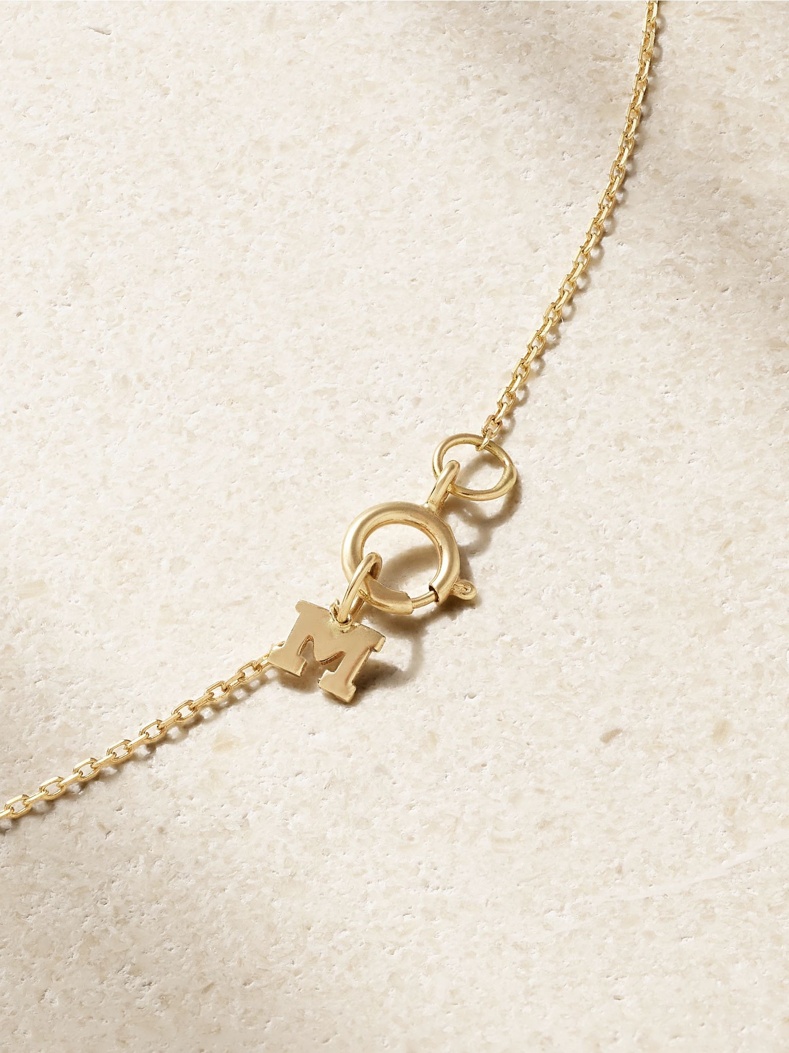 14-karat gold topaz necklace Gold - 3