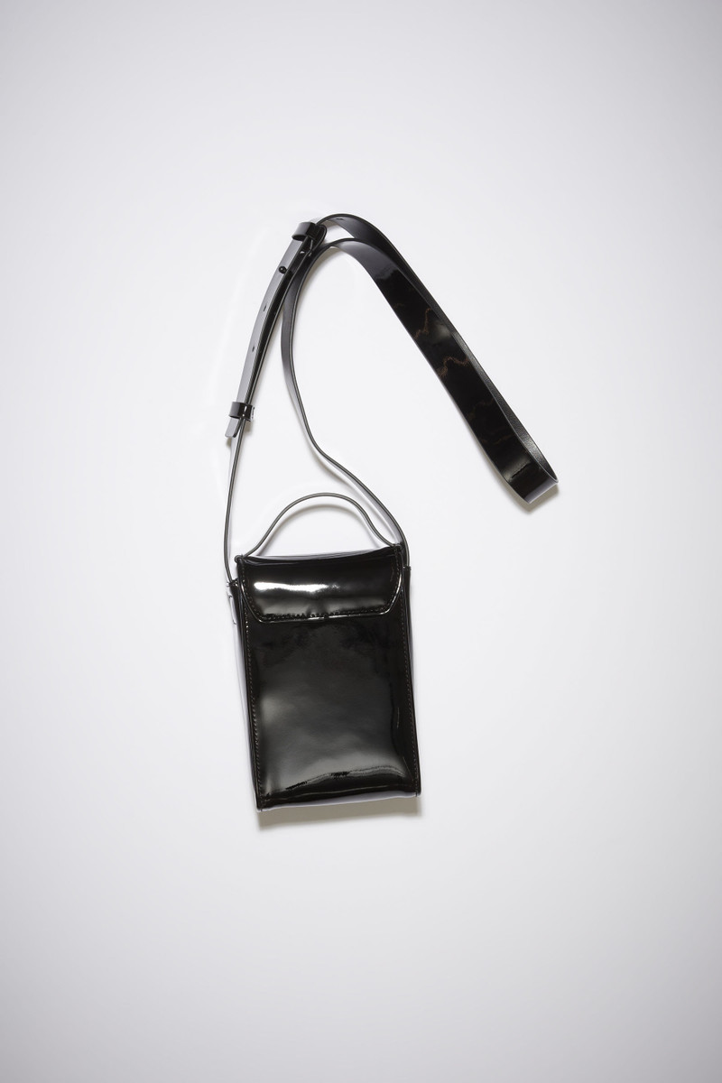 Mini crossbody Face bag - Black/black 4