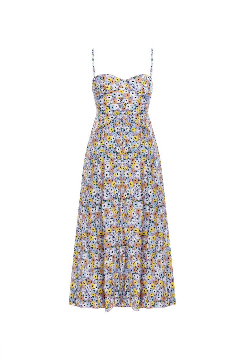 Mambo La Fania Lila Midi Dress 3