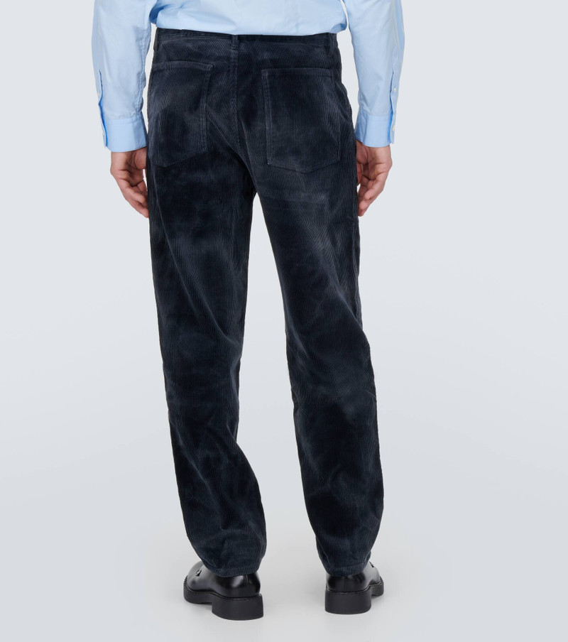 Corduroy straight pants 4