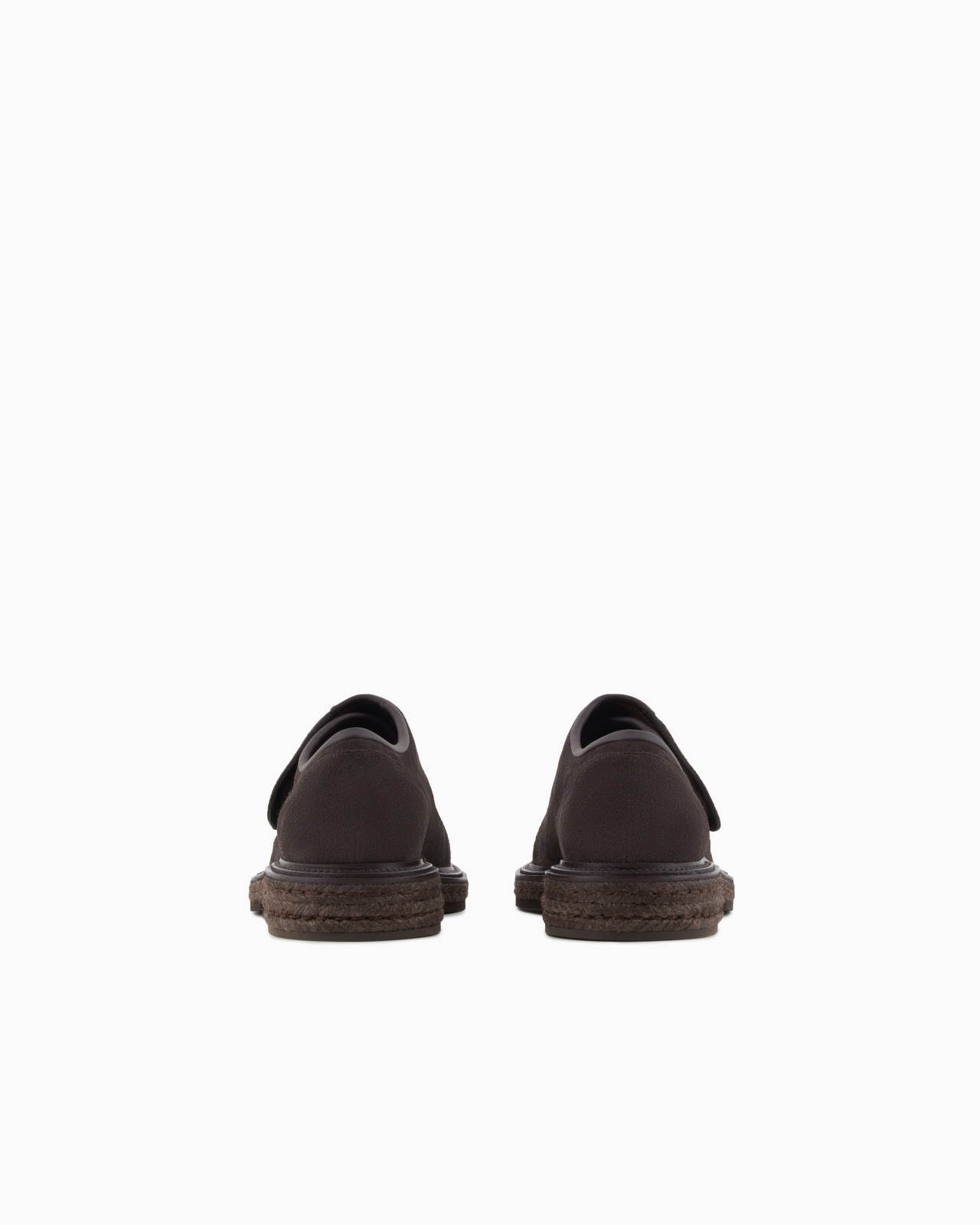 NAPPA-LEATHER DERBY SHOES WITH STRAP FASTENER - 4