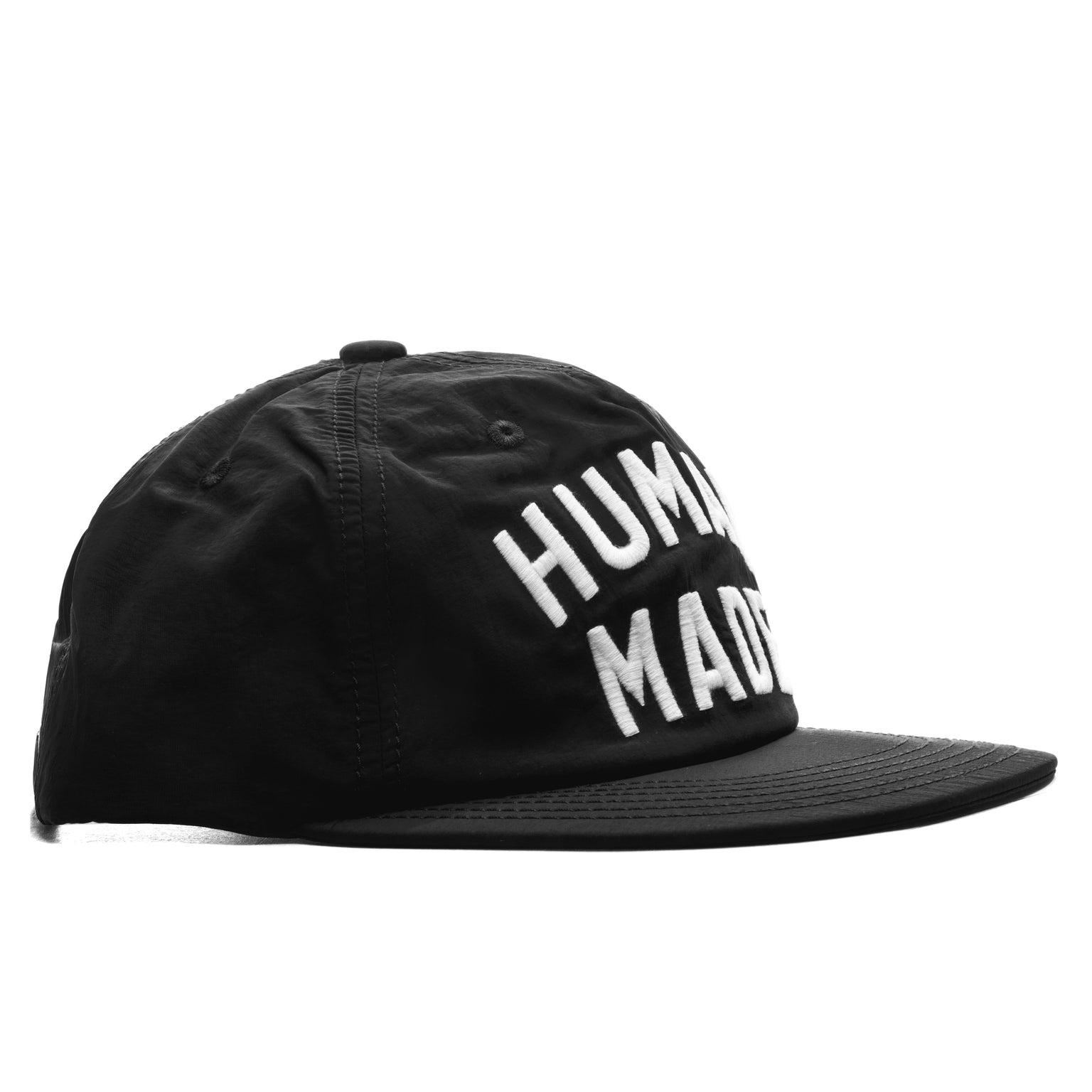 5 PANEL NYLON CAP - BLACK - 3