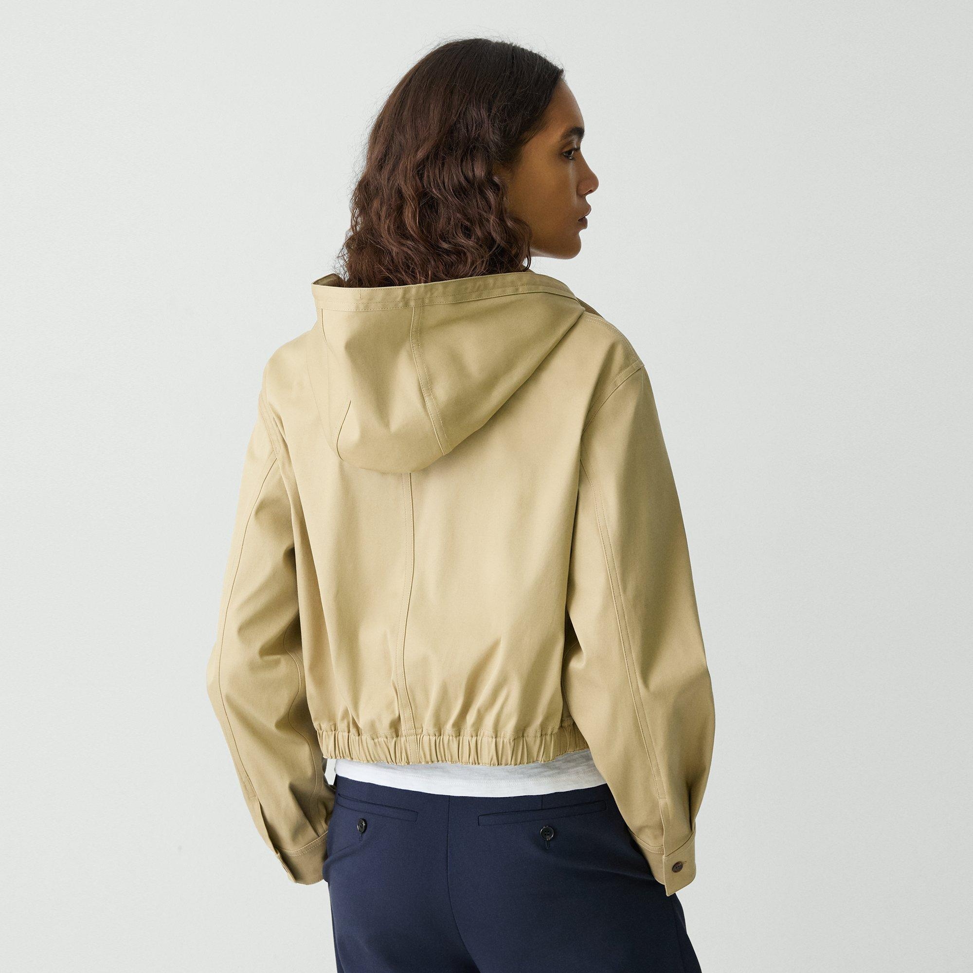 Hooded Jacket in Cotton Chino - 4