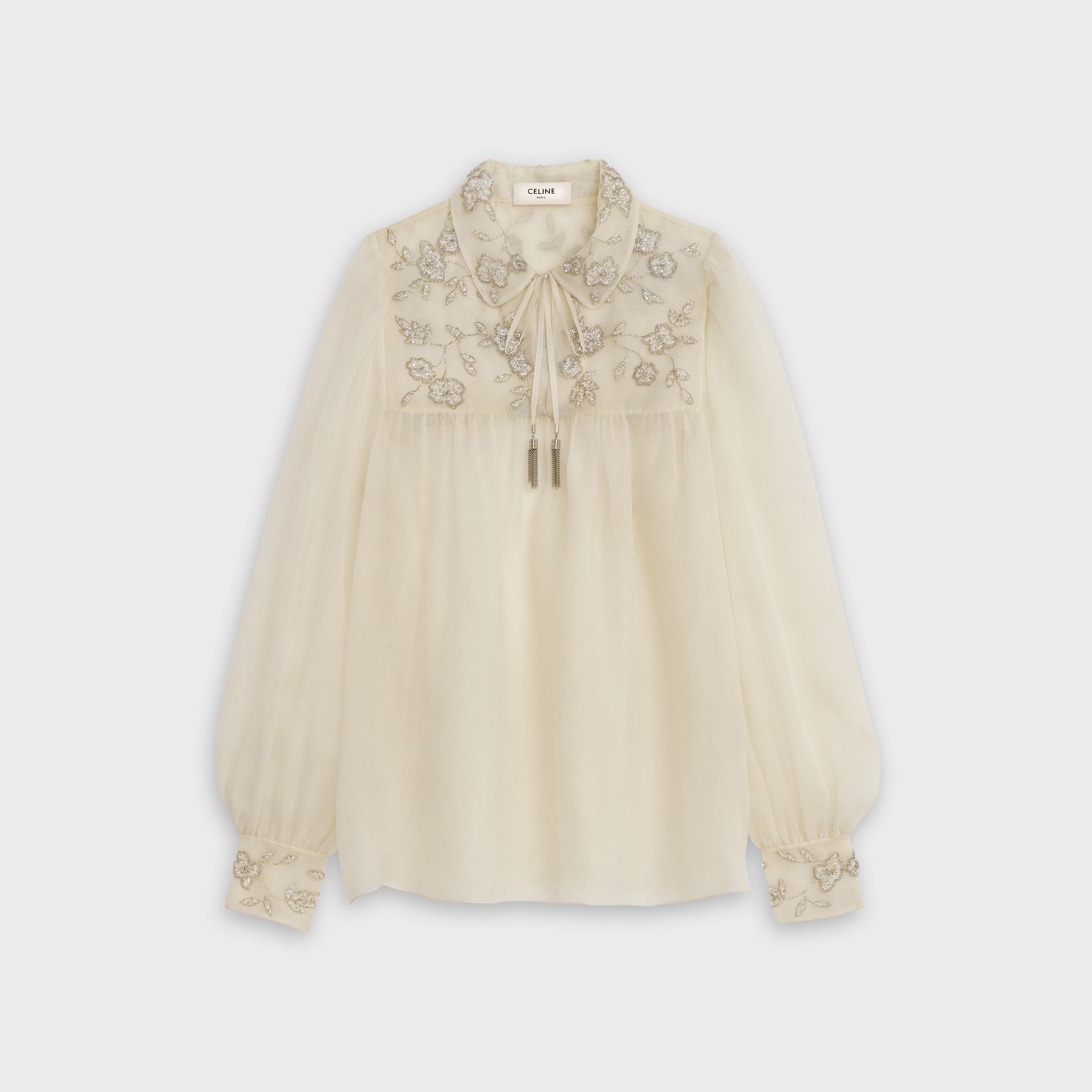 PRAIRIE BLOUSE IN SILK ORGANZA - 1