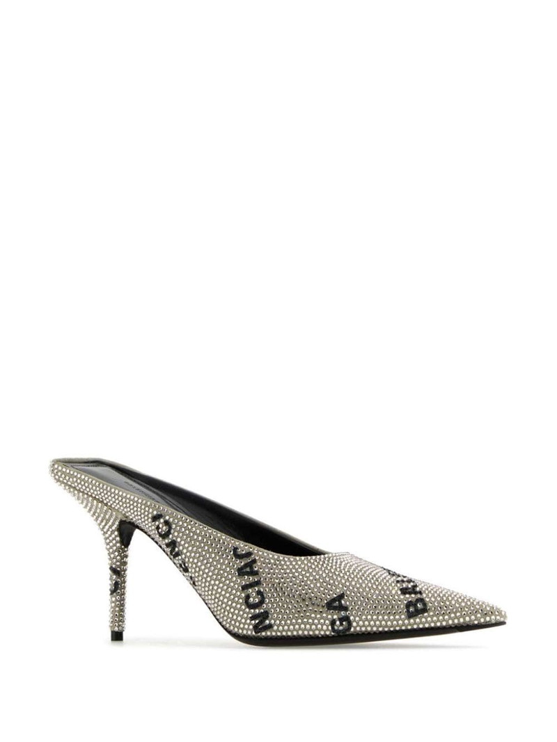 BALENCIAGA 80mm Square Knife mules outlook