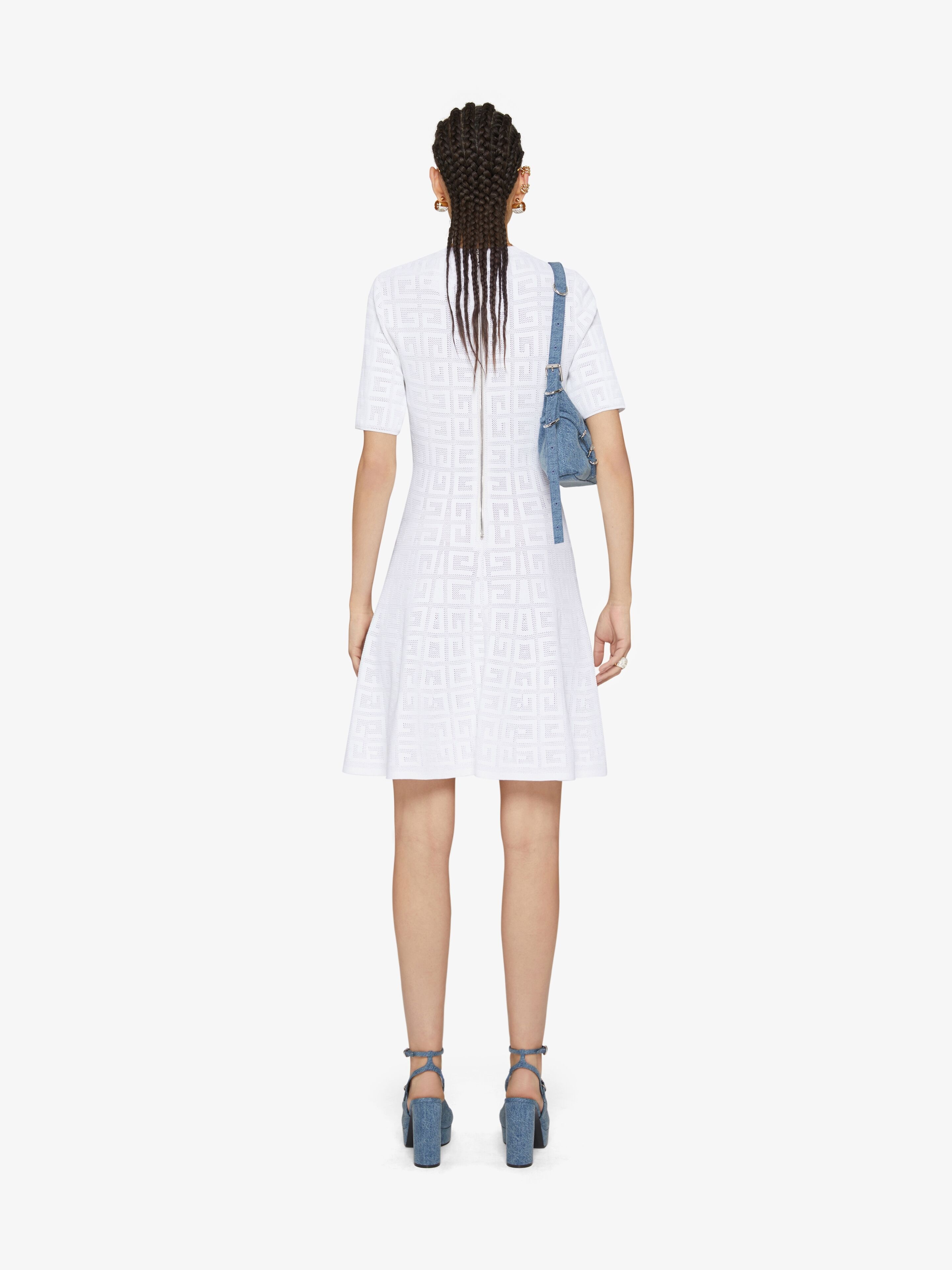 DRESS IN 4G JACQUARD - 4