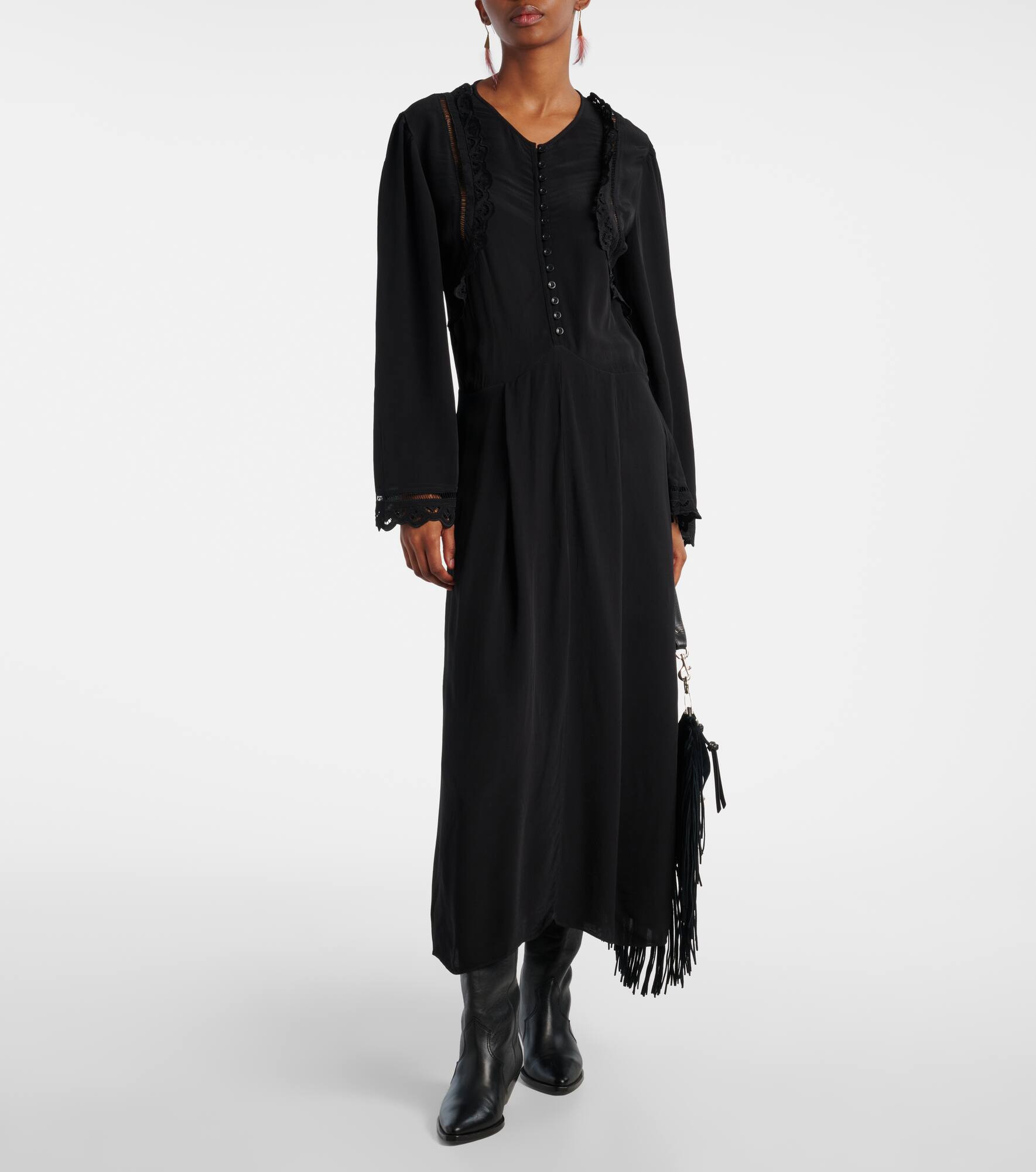 Faustina broderie anglaise maxi dress - 2