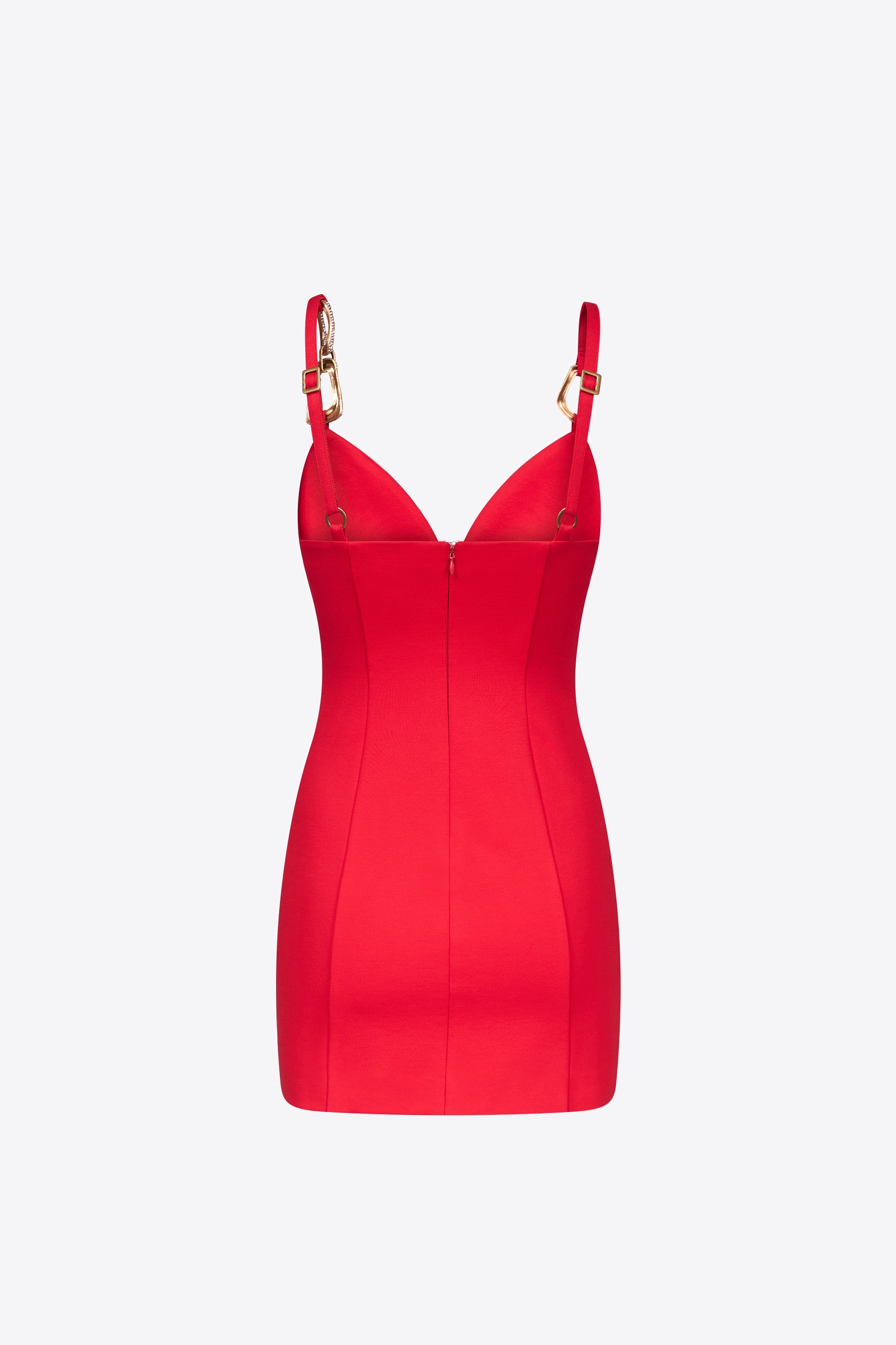 CRYSTAL LINK MINI DRESS - 2