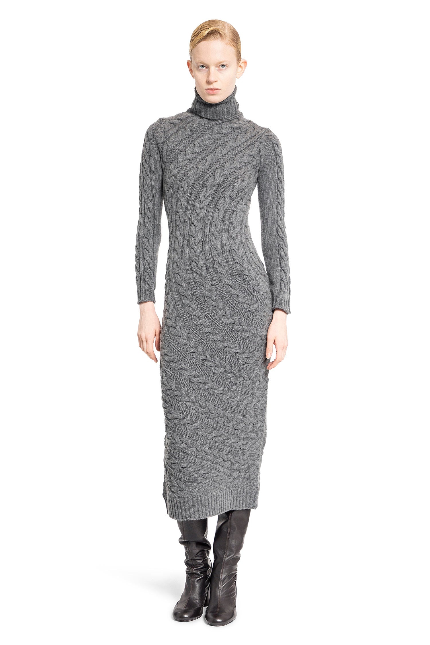 Wool-And-Cashmere-Arte-Dress - 1