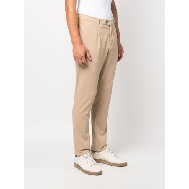 Tapered twill chino trousers - 3