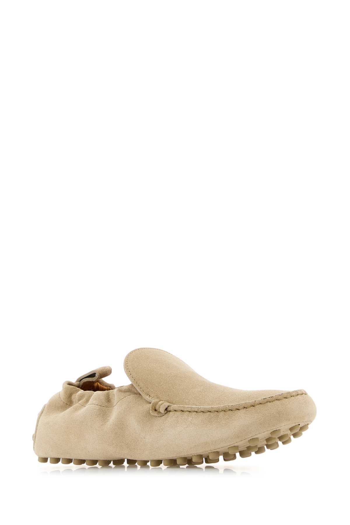 Tod's Women Sand Suede Loafers - 2