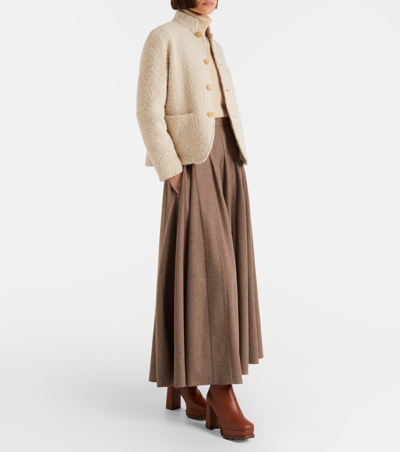 Gianvito Rossi 70 shearling-lined platform ankle boots outlook