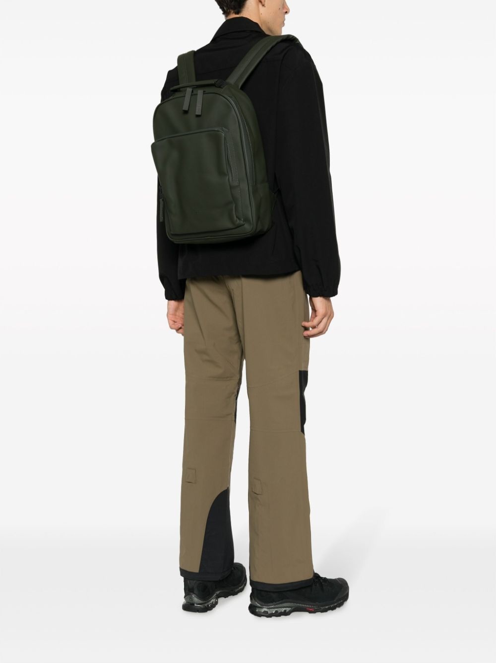Book Daypack faux-leather backpack - 2