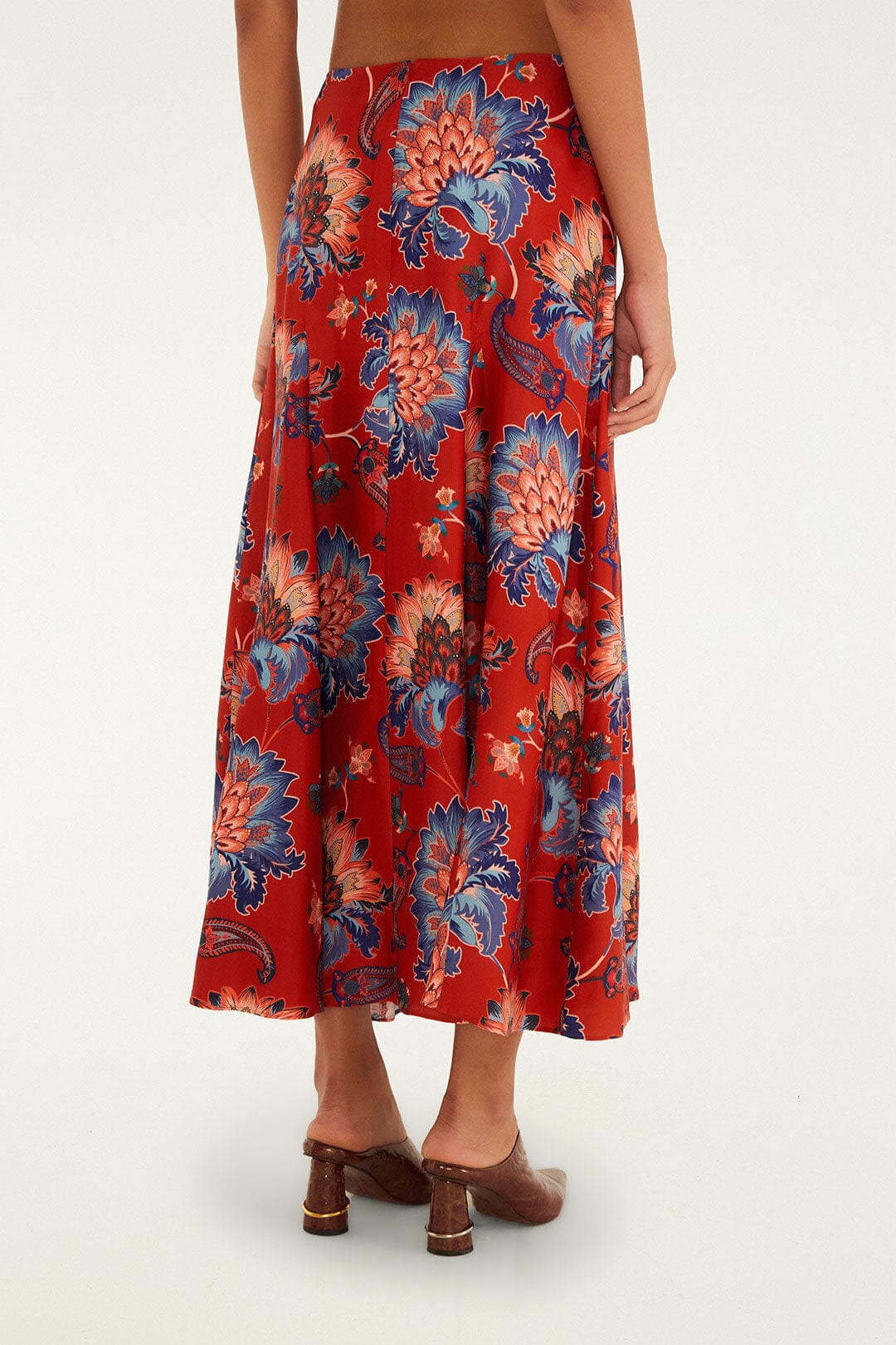 Red Luang Lenzing™ Maxi Skirt - 3