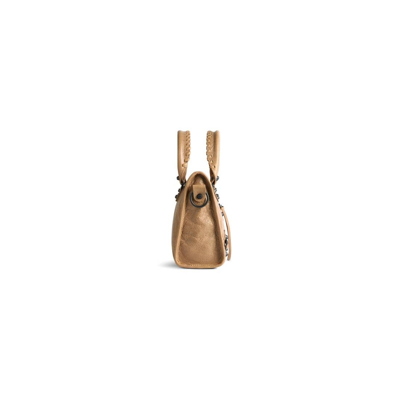 Women's Le City Small Bag in Dark Beige 3