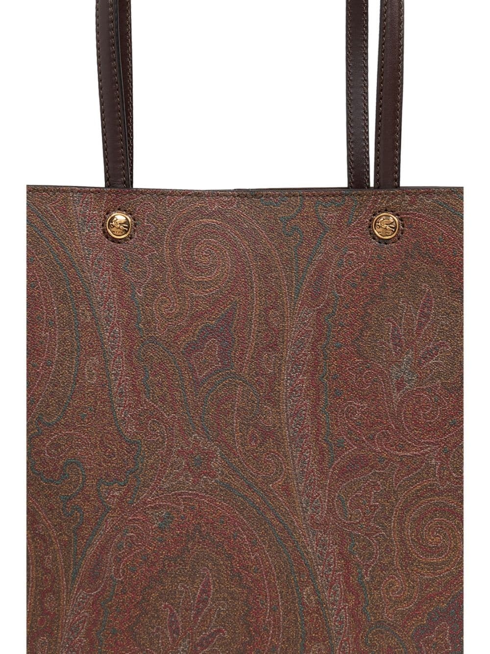 large Paisley jacquard shopper tote bag - 6