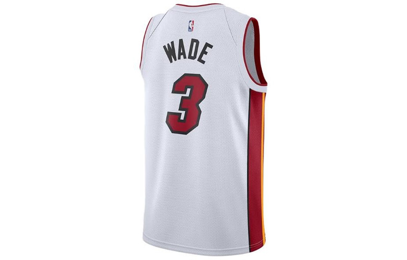 Nike Nike x NBA Miami Heat Dwyane Wade Jerseys 'White' 864427-104 outlook
